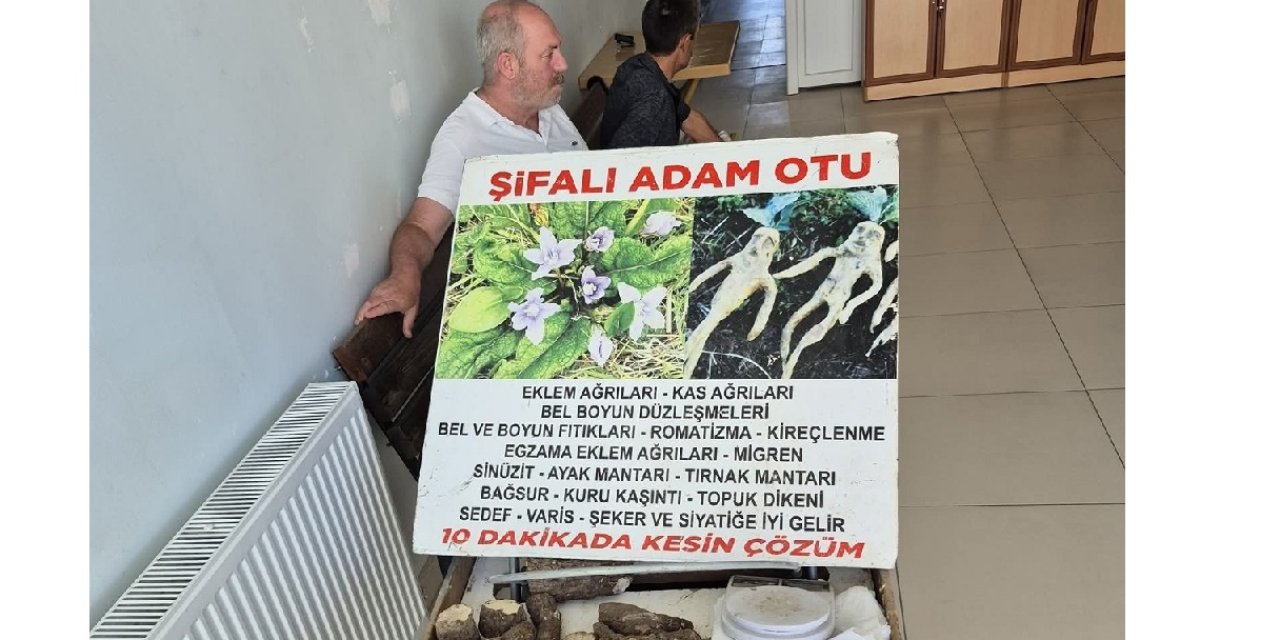 "10 Dakikada Şifa" Vaat Eden Odunlara Zabıta Dur Dedi!