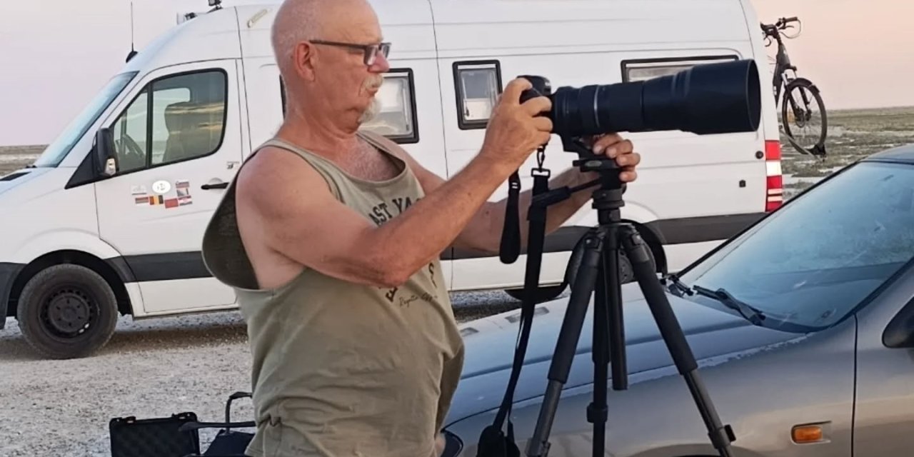 Alman Fotoğrafçı Willi Bella, Tuz Gölü’nün Eşsiz Güzelliğine Hayran Kaldı
