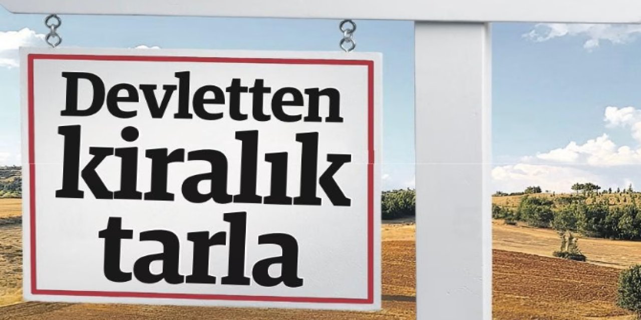 İki Yıl Üst Üste Ekilmeyen Araziler Kiraya Verilecek
