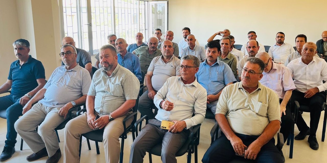 Kaymakam Harun Uzar, Muhtarlarla Bir Araya Geldi