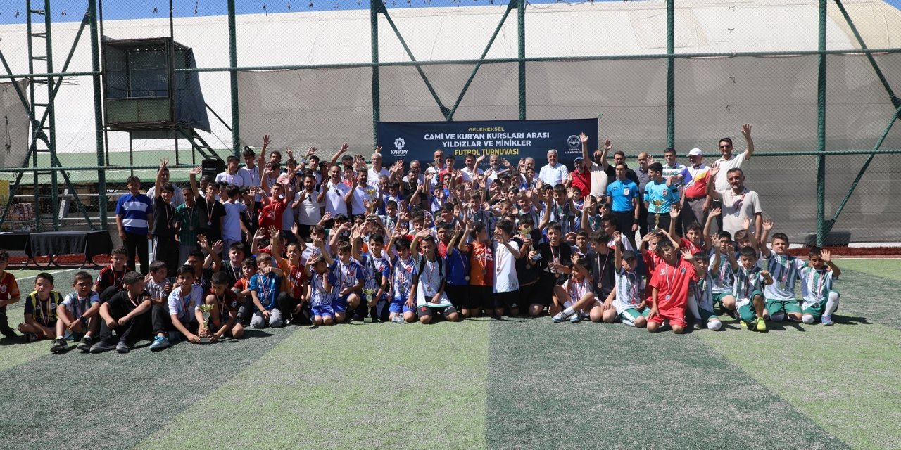 Karatay'da Camiler ve Kur’an Kursları Futbol Turnuvası Tamamlandı