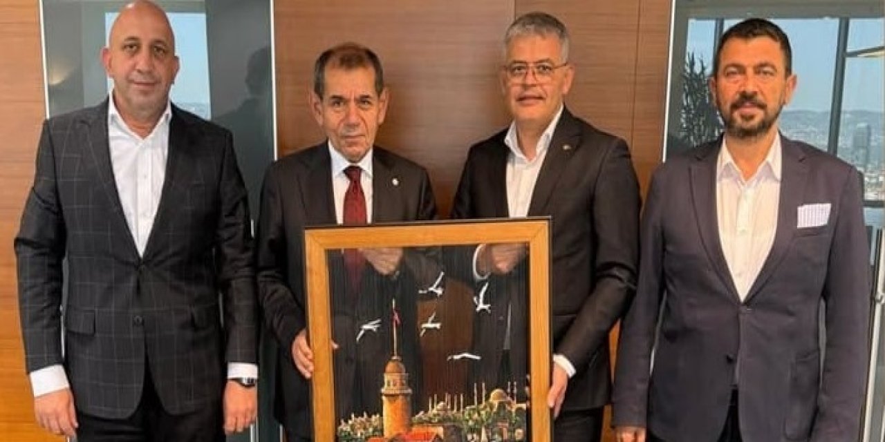 Konyaspor Başkanı Atiker’den Galatasaray’a Dostluk Ziyareti