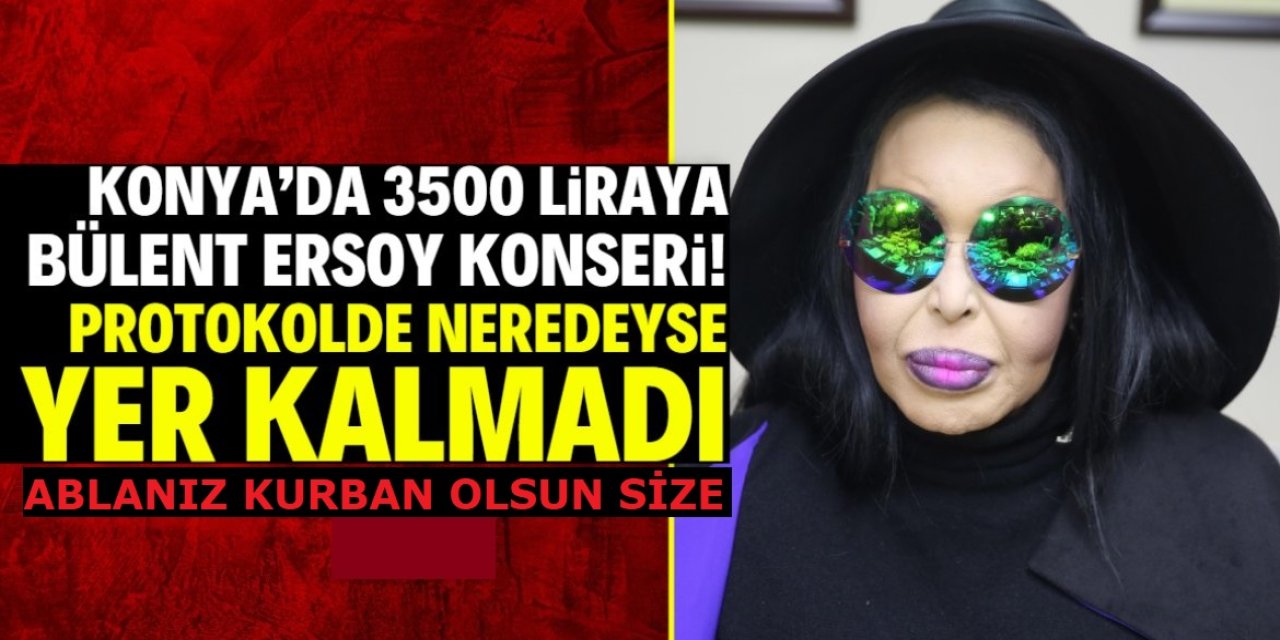 Bülent Ersoy Konya'ya geliyor