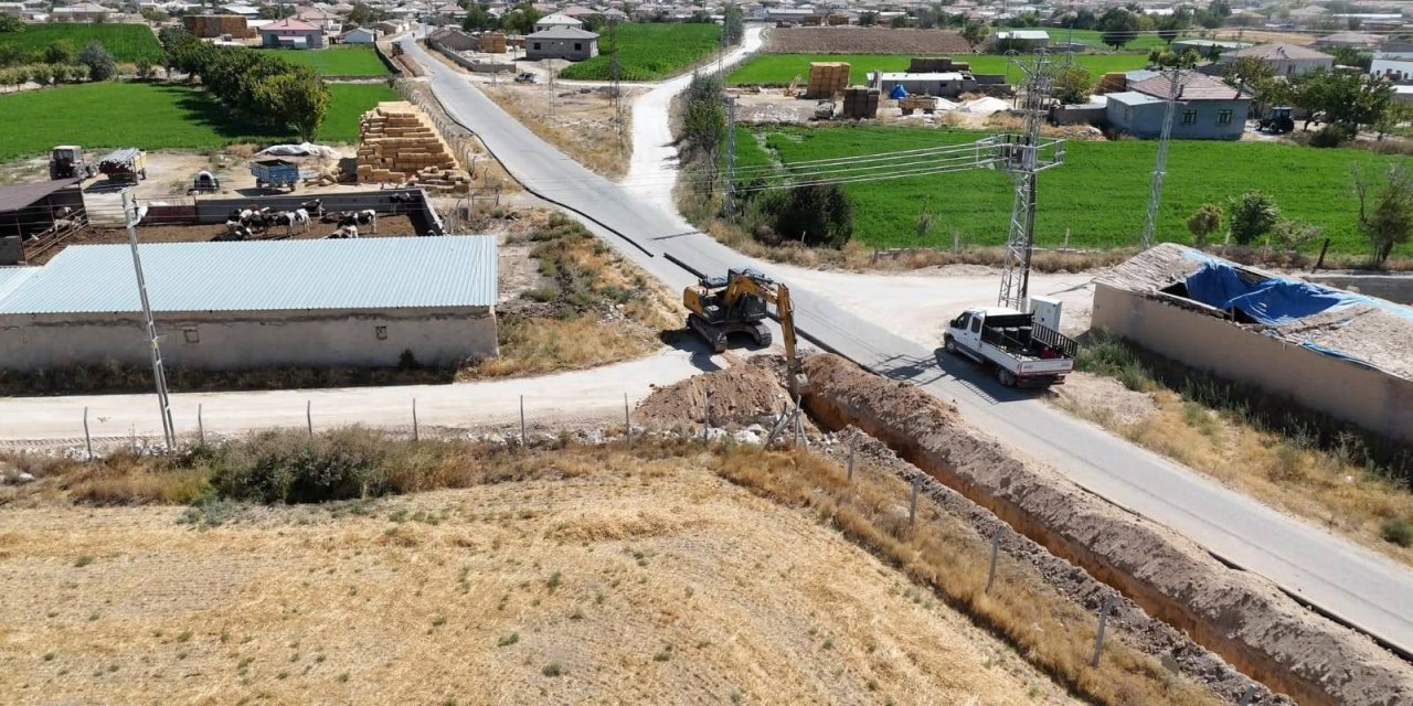 Eskil'in Güneşli Köyü’nde İçme Suyu Altyapısı Yenileniyor