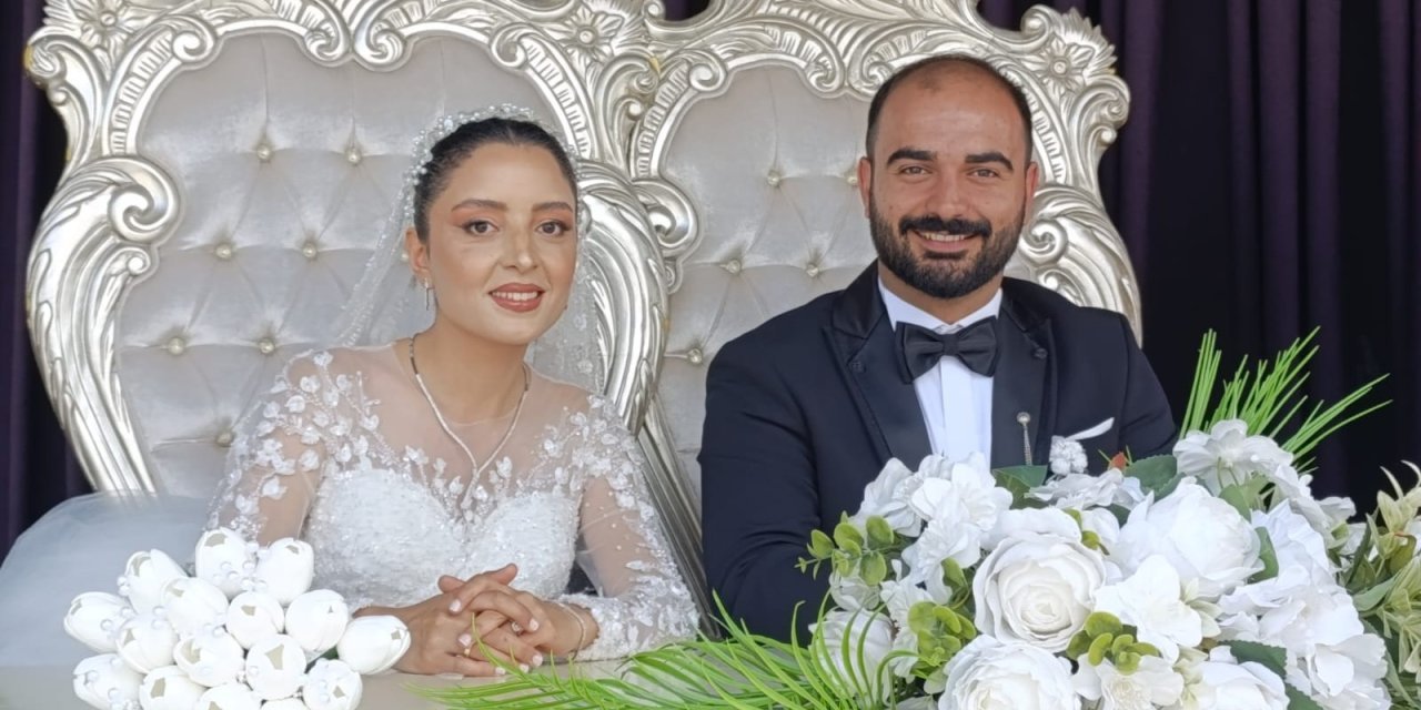 Taner Özay ve Fatma Özmen Dünyaevine Girdi
