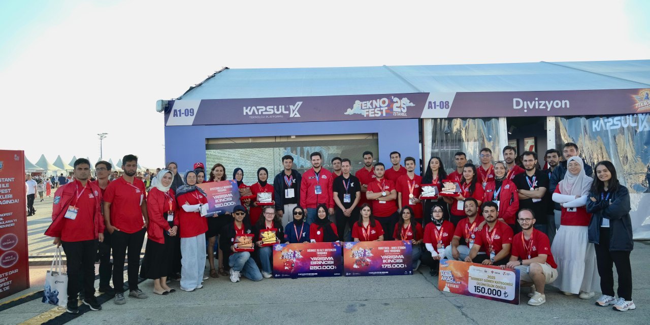 Konya Büyükşehir’in Kapsül Platformu, TEKNOFEST 2025’te 18 Ödülle Gururlandırdı