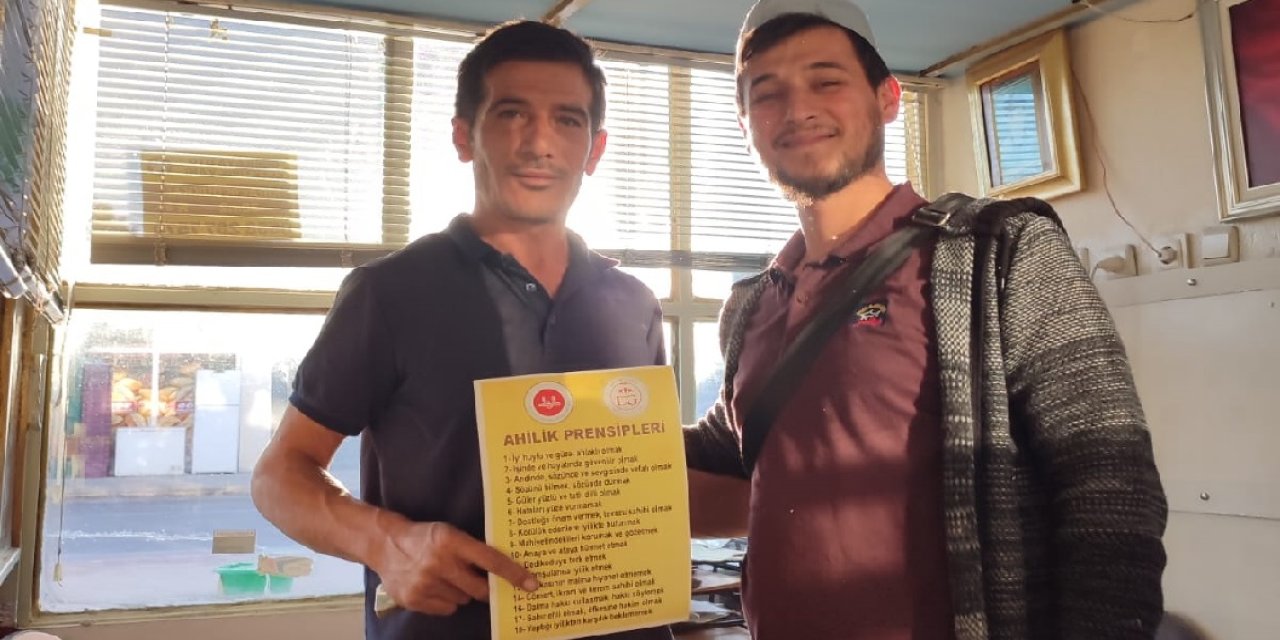 Eşmekaya'da Ahilik Haftası'nda Esnafa Anlamlı Ziyaret