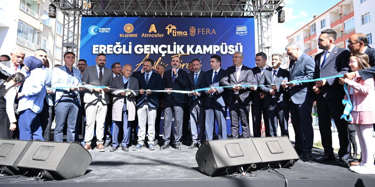 Konya’nın En Büyük Gençlik Kampüsü Ereğli’de Hizmete Açıldı