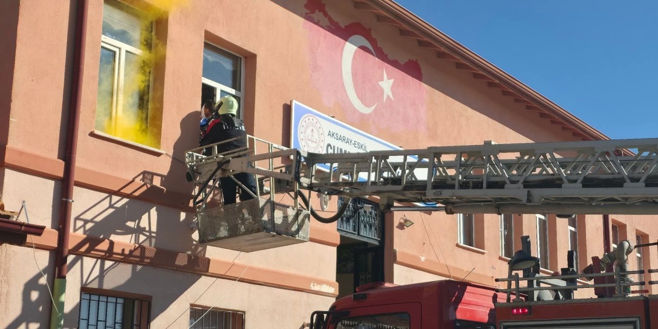 Afet Risklerinin Azaltılması Gününde Eskil'de Tatbikatlar Yapıldı