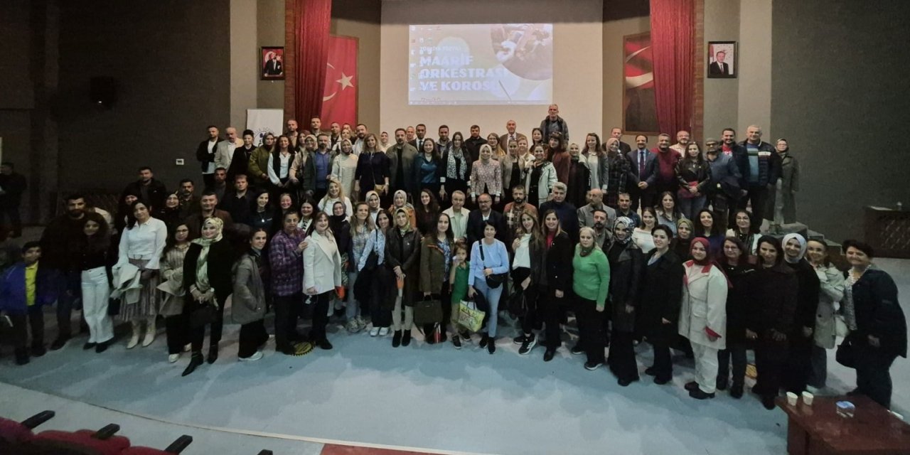 Konya Maarif Orkestrası ve Korosu Çalışmalarına Başladı