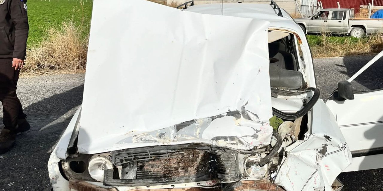 Karapınar'da kaza: 2 yaralı