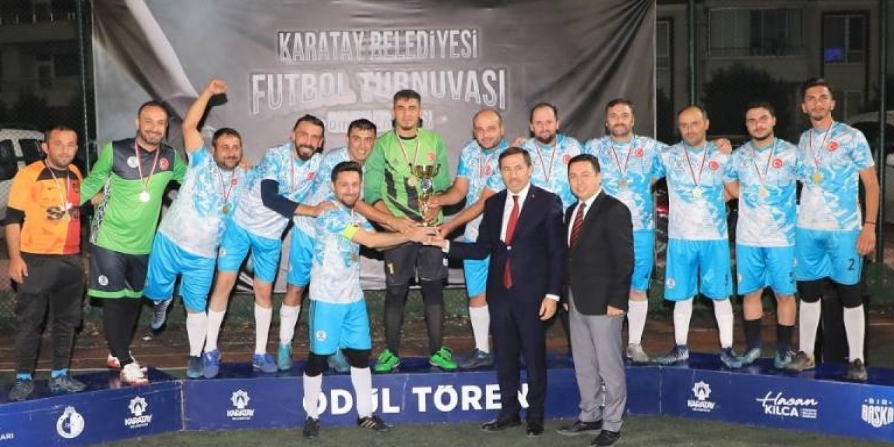 Karatay Belediyesi’nde Geleneksel Futbol Turnuvası Tamamlandı