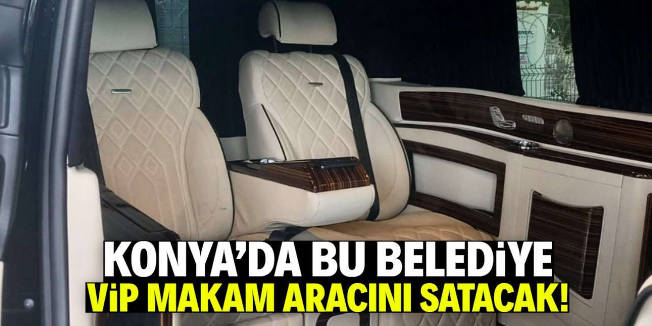 Cihanbeyli Belediyesi 2,4 Milyon TL’lik VIP Aracı Satışa Çıkardı