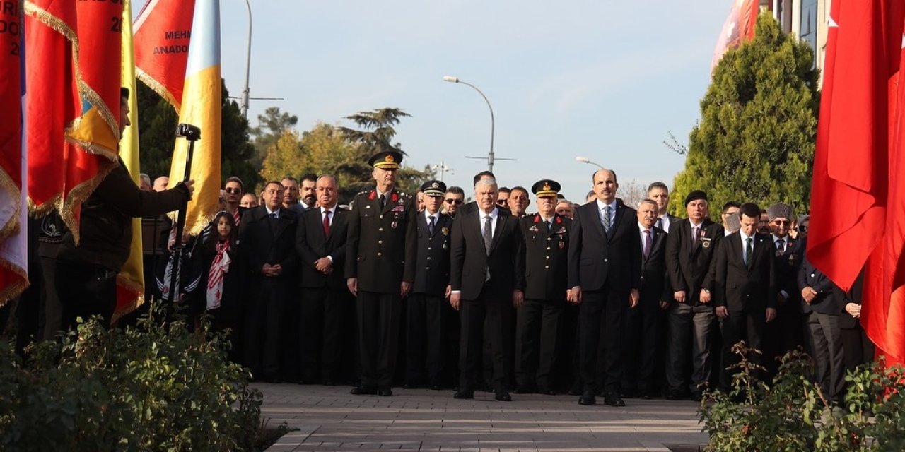 Atatürk, Vefatının 87. Yılında Konya’da Saygıyla Anıldı