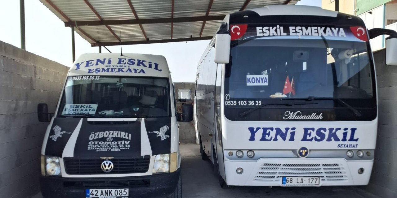 Yeni Eskili Seyahat’in Konya Sefer Saatleri Değişti