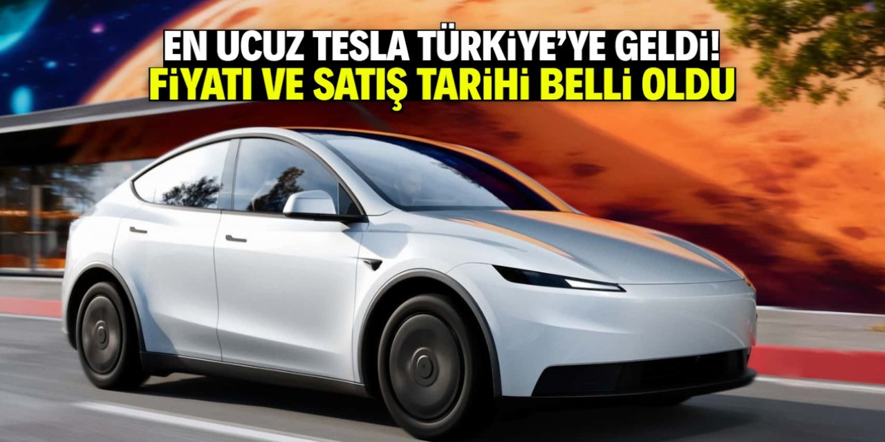 Tesla’nın En Uygun Fiyatlı Model Y’si Türkiye’de: Satış Tarihi ve Fiyatı Açıklandı