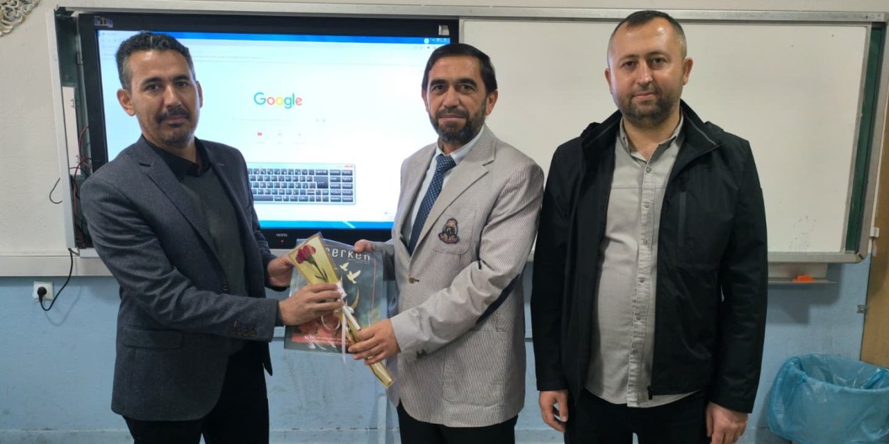 Eskil Müftüsü Seyit BÖĞET'ten 24 Kasım'da Öğretmen ve Kur'an Kursu Öğreticilerine Vefa Ziyareti