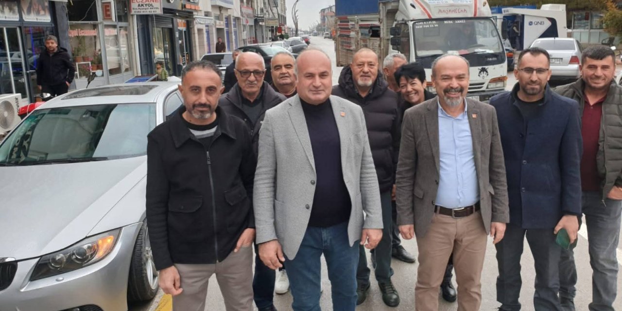 CHP Heyeti Eskil’de Vatandaşla Buluştu: Ekonomiye Yönelik Mesajlar