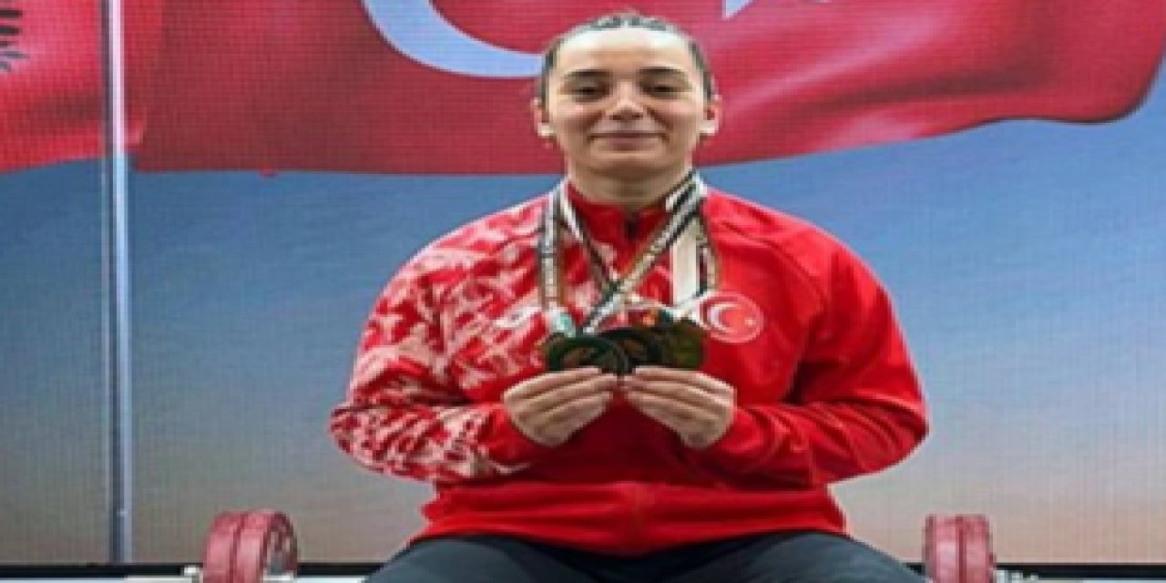 Öğretmen Nuray Güngör, Halterde Balkan Şampiyonu Oldu