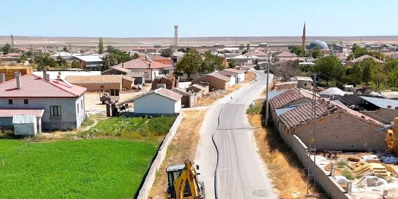 Eskil Güneşli Köyü’nde İçme Suyu Şebekesi Yenilendi