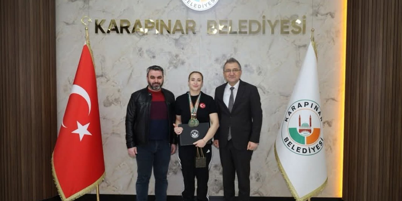 Karapınarlı Milli Sporcu Hatice Karagöz’den Avrupa’da Büyük Başarı!