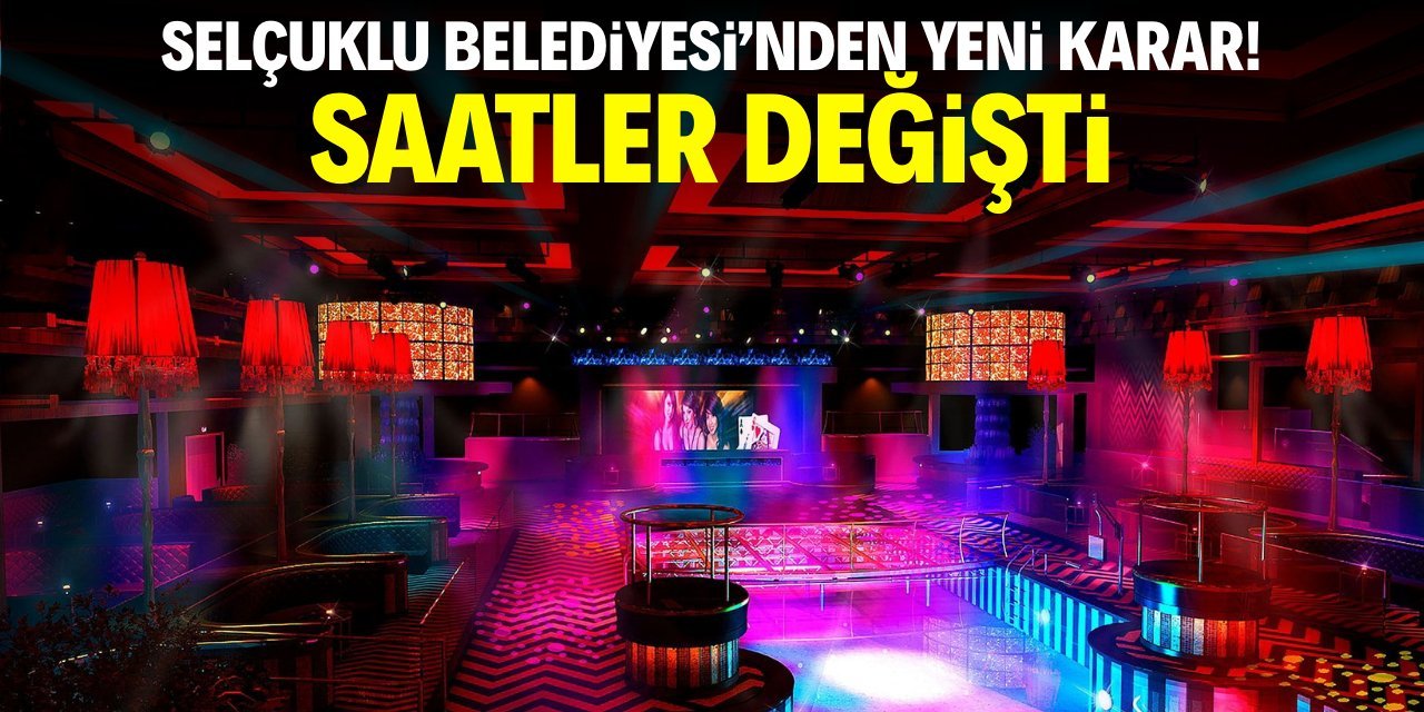 Selçuklu’da İşletmelerin Açılış-Kapanış Saatleri Değişti