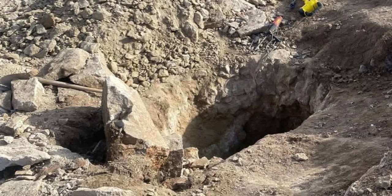 Emirgazi’de Kaçak Define Operasyonu