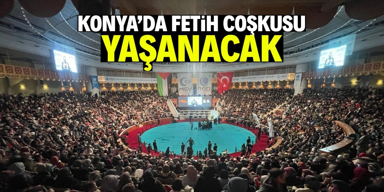 AGD Konya, Mekke’nin Fethi'ni Kudüs Gecesi Programıyla Kutlayacak