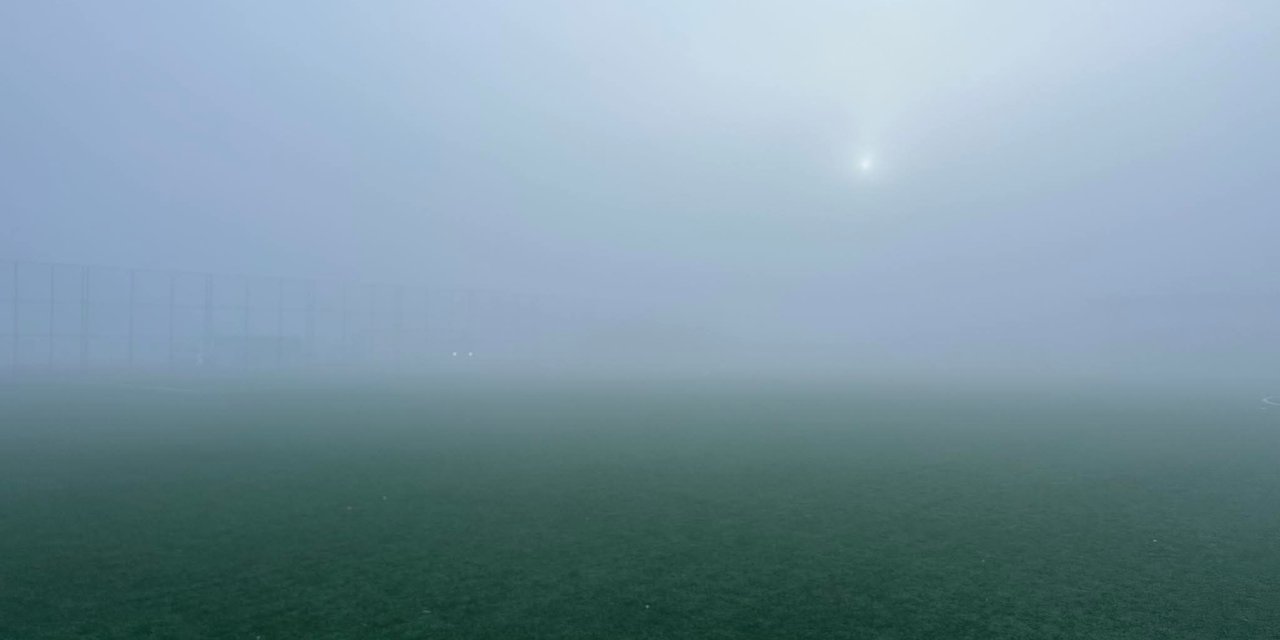 Taşkesikspor – Eşmekayaspor Maçı Yoğun Sis Nedeniyle Ertelendi