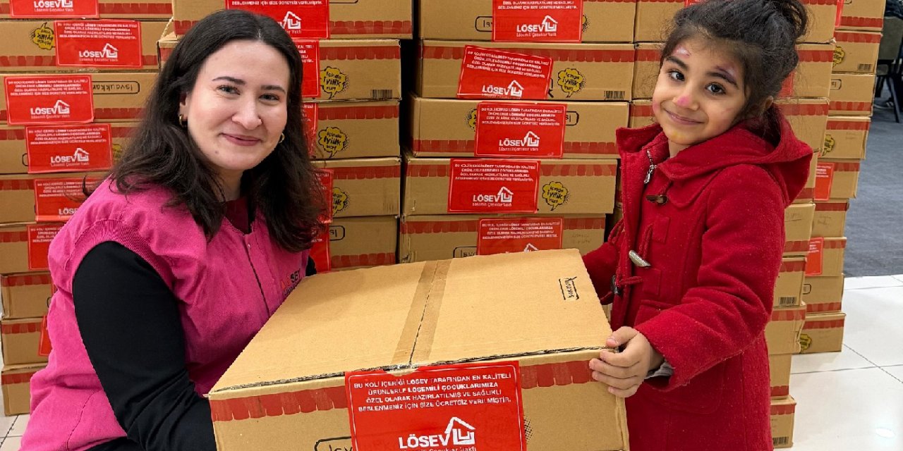 LÖSEV Mutlu Et Paketleri Konya’daki Kanser Hastası Ailelere Ulaştırıldı
