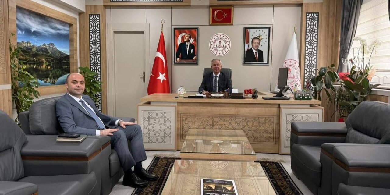 Eskil İlçe MEM Müdürü Bozgöz’den İl Müdürü Alpaslan’a Ziyaret