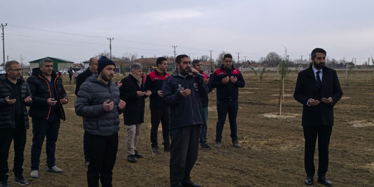 İbrahim Kılıçer Hatıra Ormanı Yüksecik Yaylası’nda Oluşturuldu