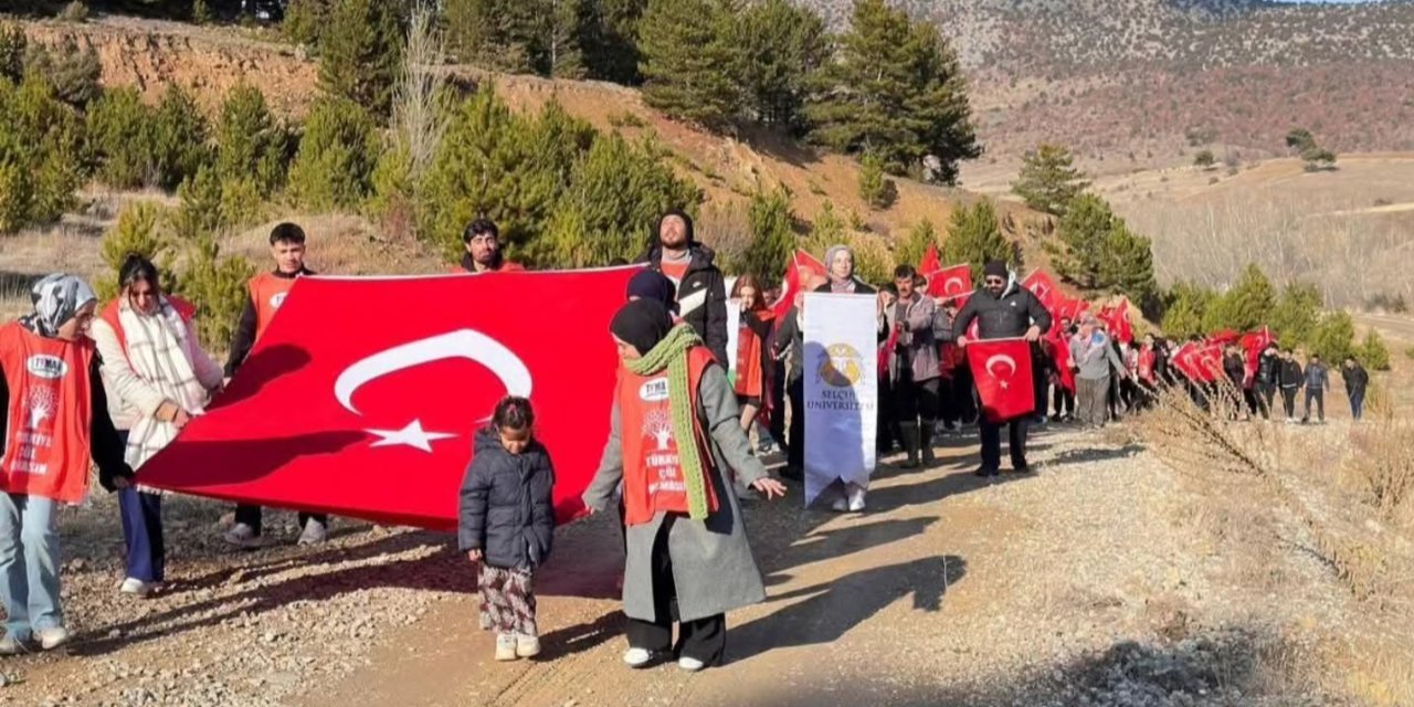 Sarıkamış Şehitleri Vefa Yürüyüşü ve Dualarla Anıldı