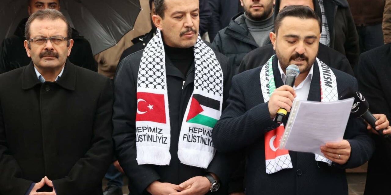 Aksaray'da Gazze İçin Ortak Vicdan Çağrısı