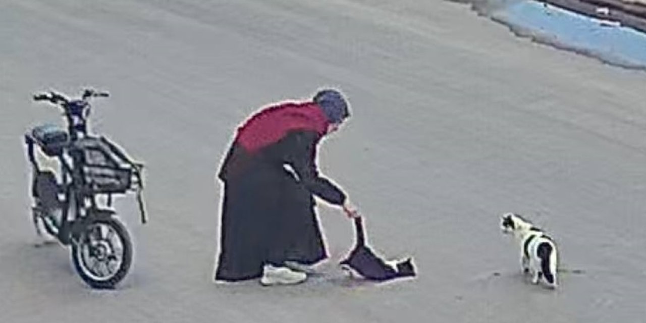 Eskil’de İnsanlık Dersi: Duyarlı Genç Kız Yürekleri Isıttı