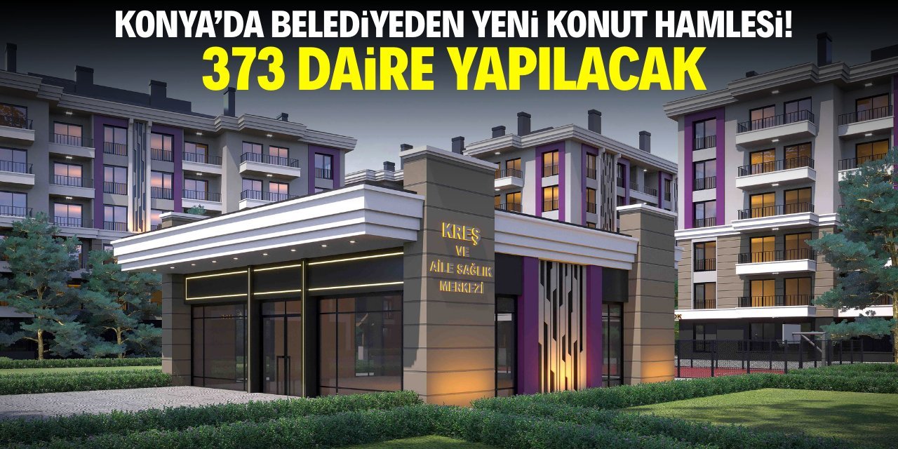 Karatay’da 45’inci Konut Hamlesi: Lavanta Konutları Tanıtıldı