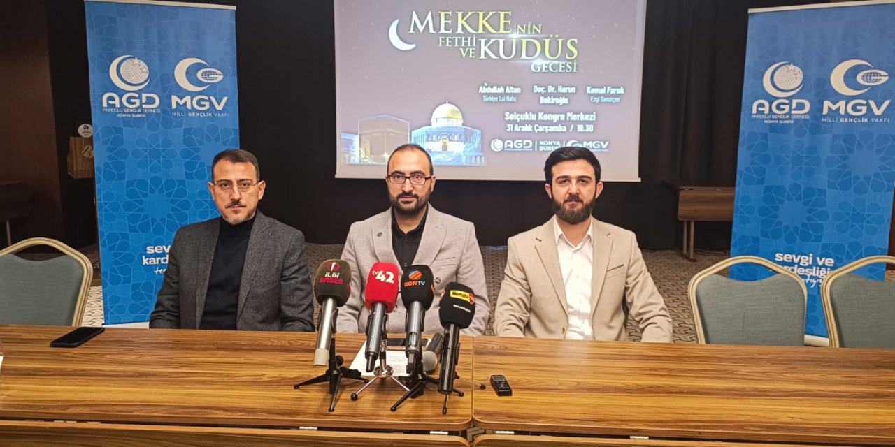 Konya’da Mekke’nin Fethi Programı 31 Aralık’ta Selçuklu Kongre Merkezi’nde