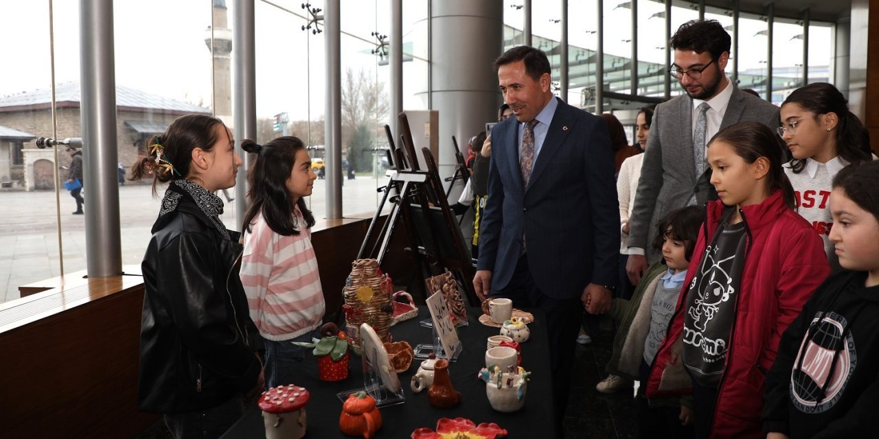 Karatay Kültür ve Sanat Akademisi’nde Güz Dönemi Sergiyle Taçlandı