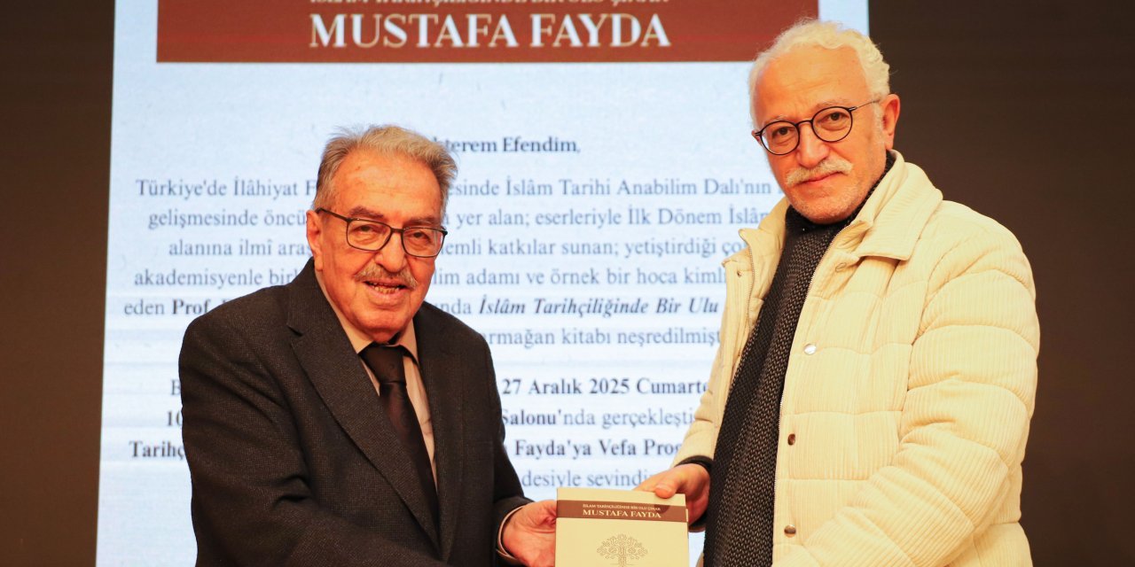 Prof. Dr. Mustafa Fayda İçin Konya’da Anlamlı Vefa Programı