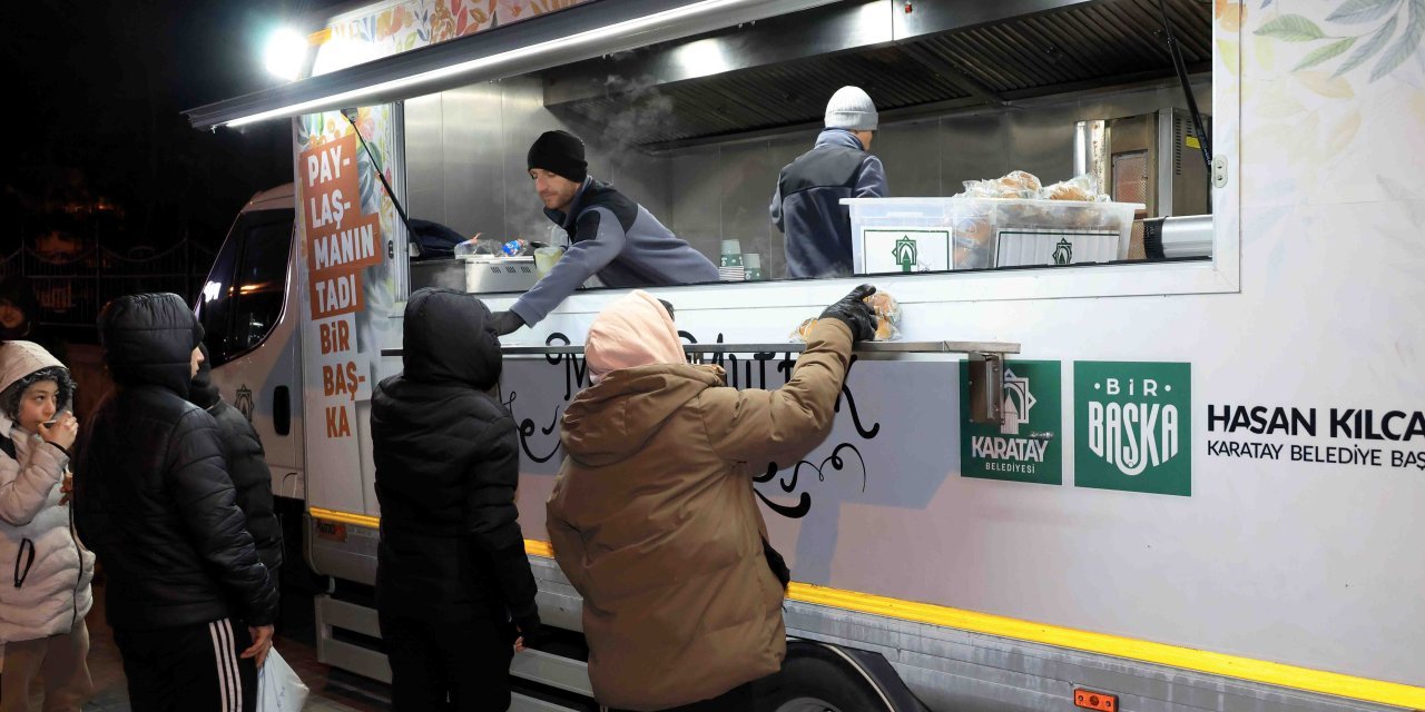 Karatay’da Soğuk Havalara Sıcak Dokunuş