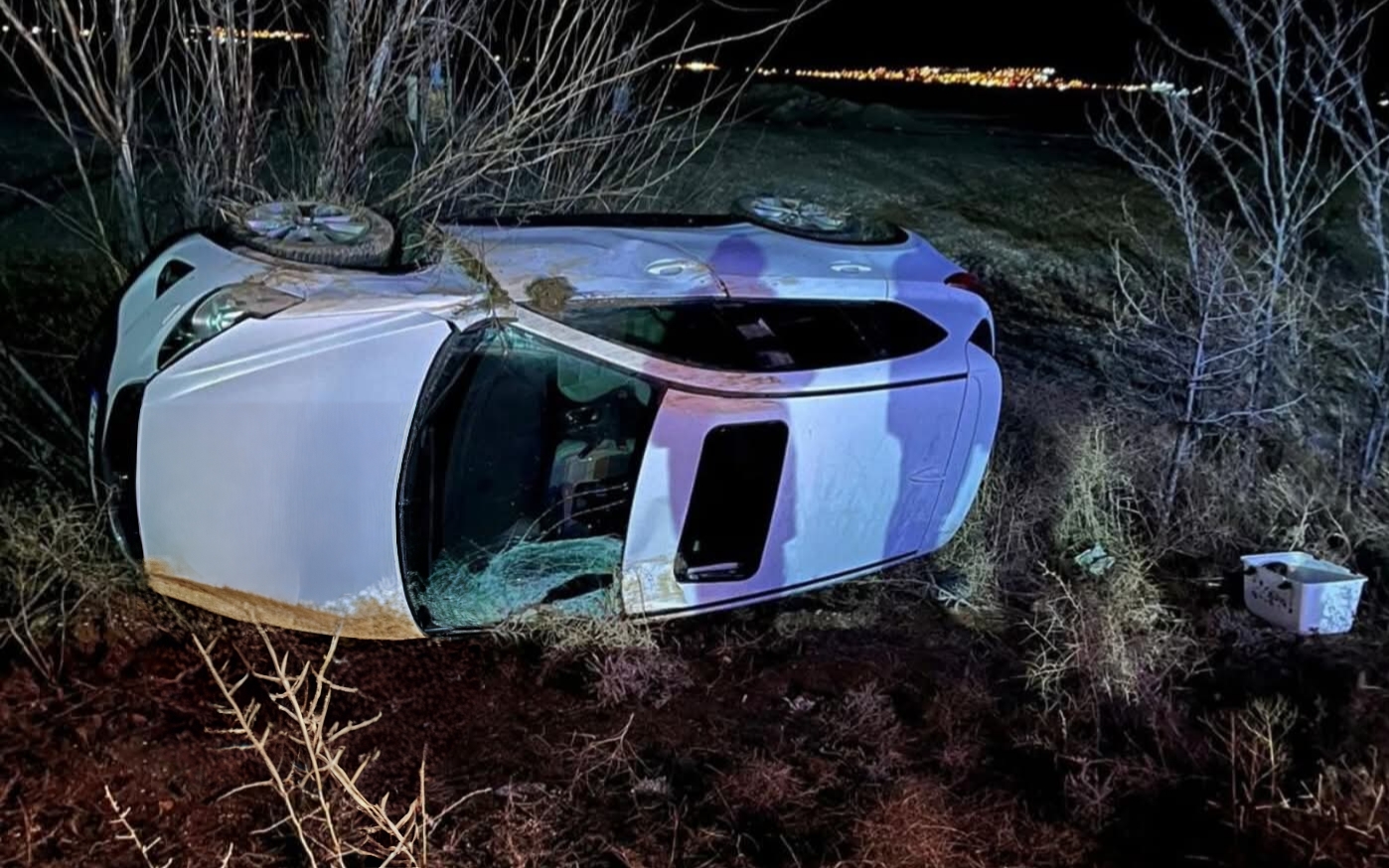 Cihanbeyli–Konya Karayolunda Kaza: 2 Kişi Yaralandı