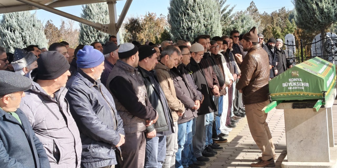Emekli Astsubay Servet Örken Konya’da Son Yolculuğuna Uğurlandı