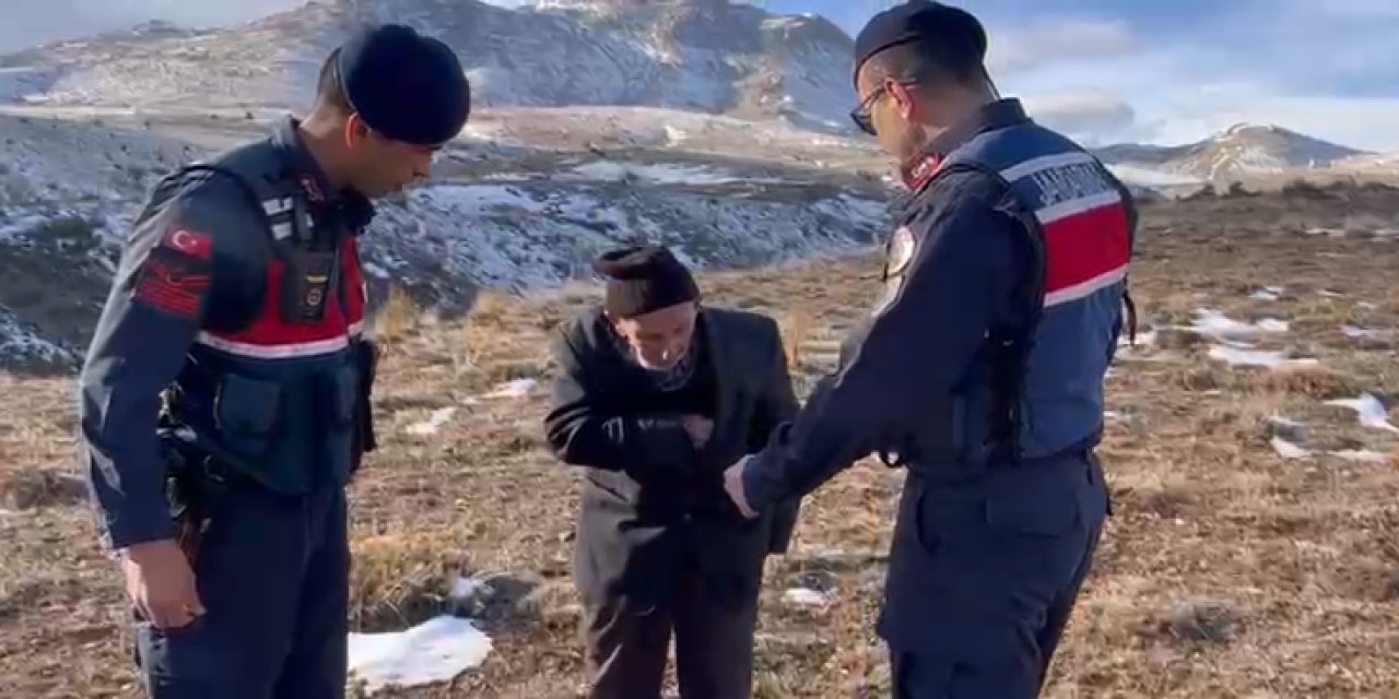 Konya’da Kayıp Yaşlı Adam Jandarmanın Dikkatiyle Bulundu