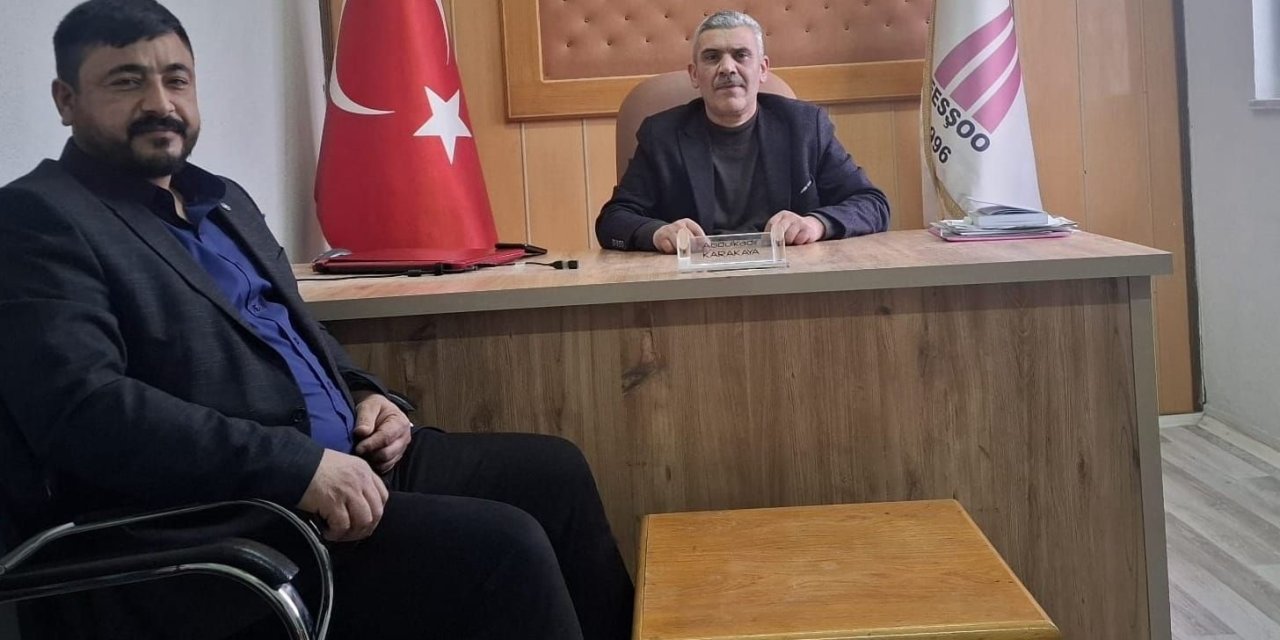 İYİ Parti Eskil İlçe Başkanı Filikci’den Esnaf Odası’na Ziyaret