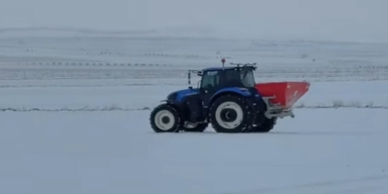 Kar Üzerine Gübreleme Yanlış: Uzman İsimden Çiftçilere Önemli Uyarı