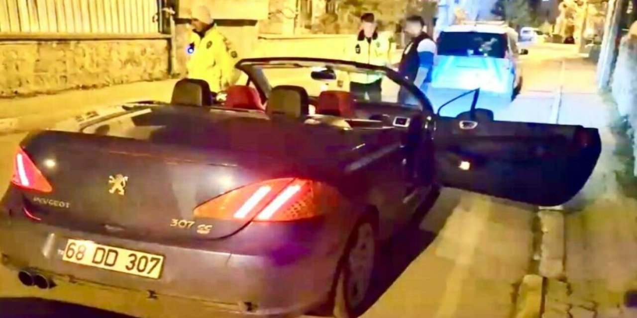 Aksaray’da Ehliyetsiz Sürücüye 11 Bin 629 Lira Ceza