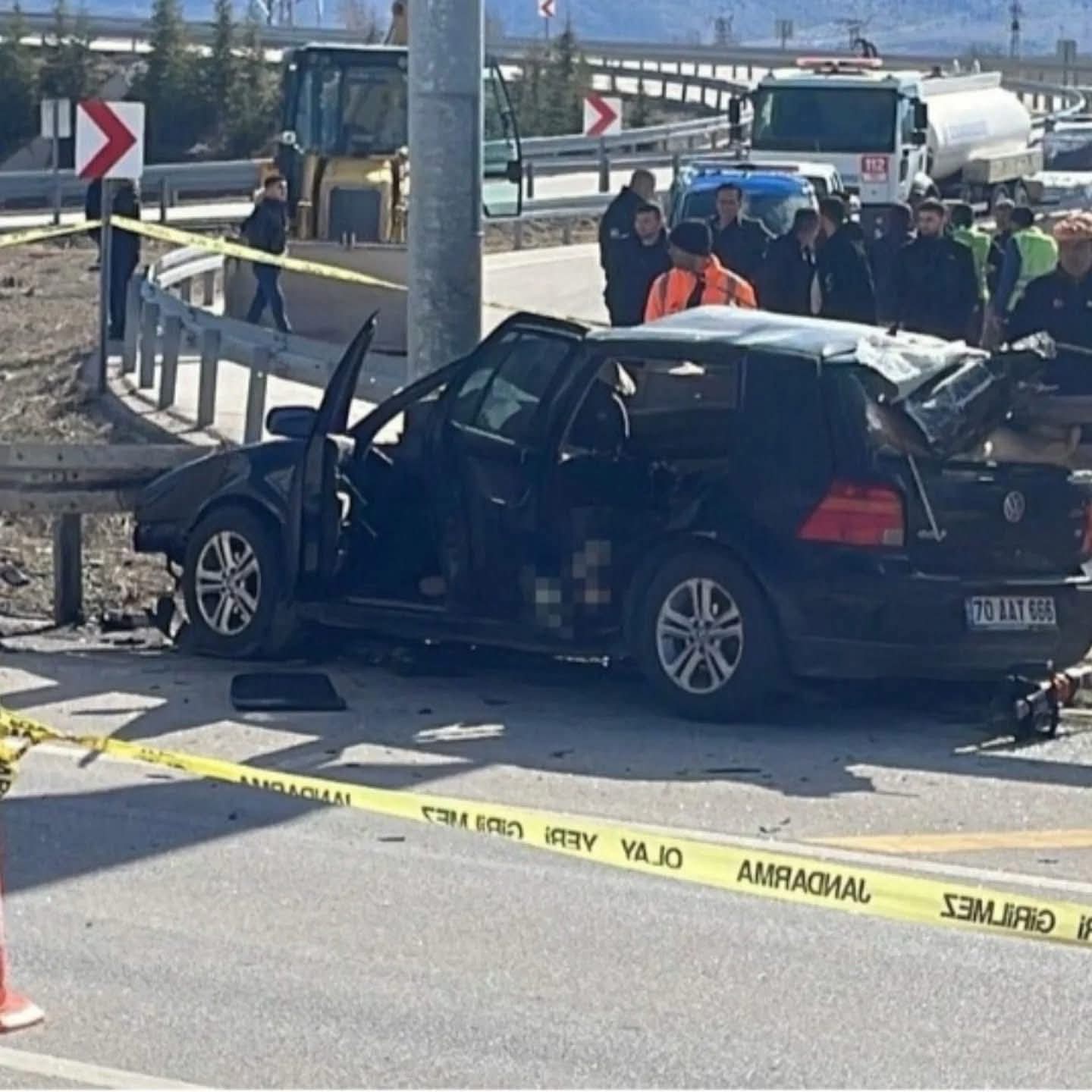 Konya'da Feci Kaza: Anne ve Baba Hayatını Kaybetti, 3 Yaşındaki Çocuk Yaralı
