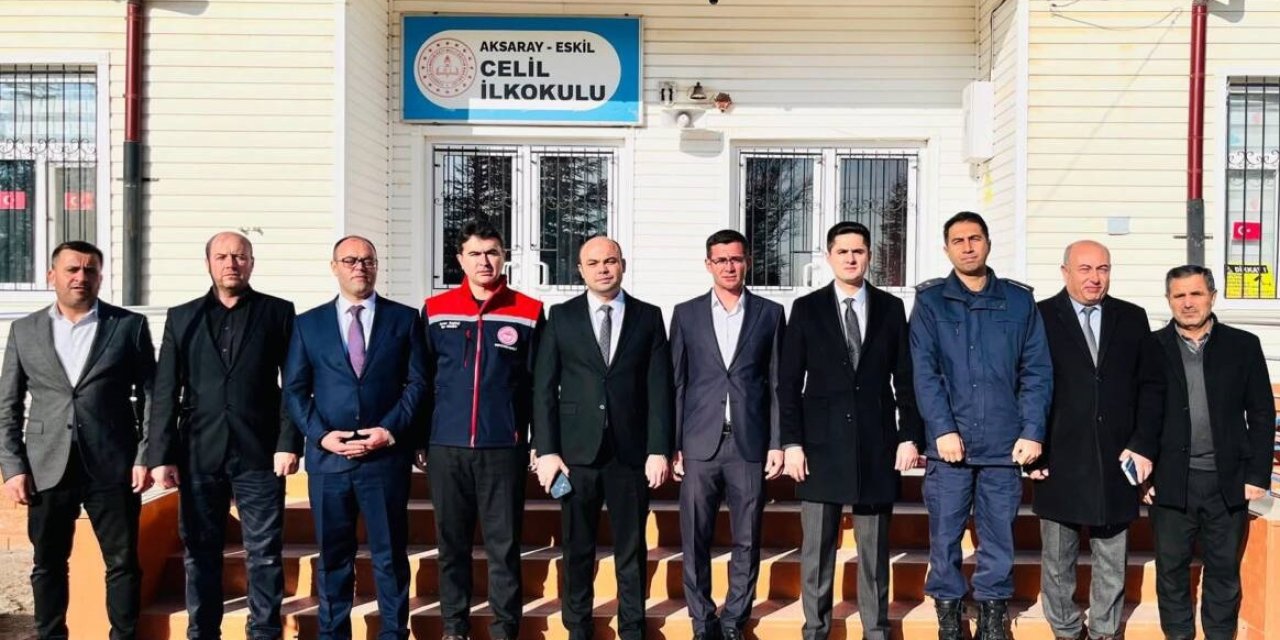 Eskil Kaymakamı Taha Soydaş’tan Köy ve Okul Ziyaretleri