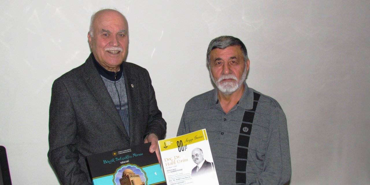 Konya Aydınlar Ocağı’nda Halil Ürün hatıralarını anlattı