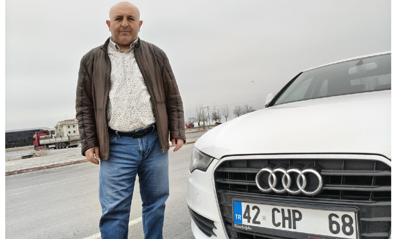 Eskilli Sinan Cengiz'in Konya’da Dikkat Çeken Plakası: “42 CHP 68"